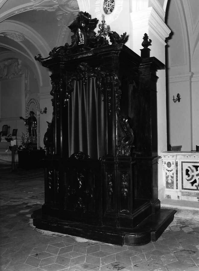 confessionale - bottega campana (sec. XVII)