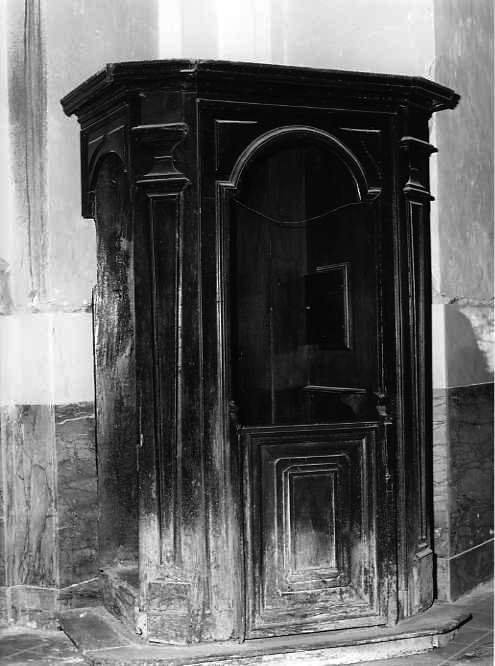 confessionale - bottega campana (ultimo quarto sec. XIX)