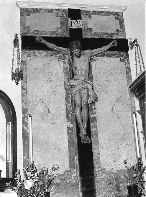 Cristo crocifisso (crocifisso) - bottega trentina (prima metà sec. XX)