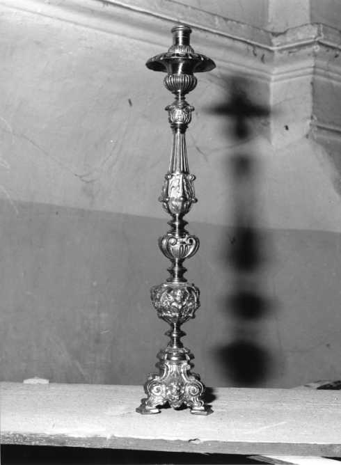 candelabro, serie - bottega napoletana (sec. XX)