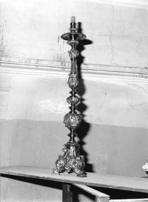 candelabro, serie - bottega napoletana (sec. XX)