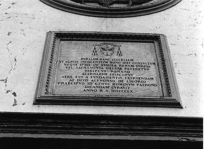 lapide documentaria - bottega campana (sec. XIX)