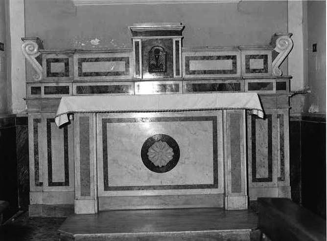 altare - bottega campana (inizio sec. XX)