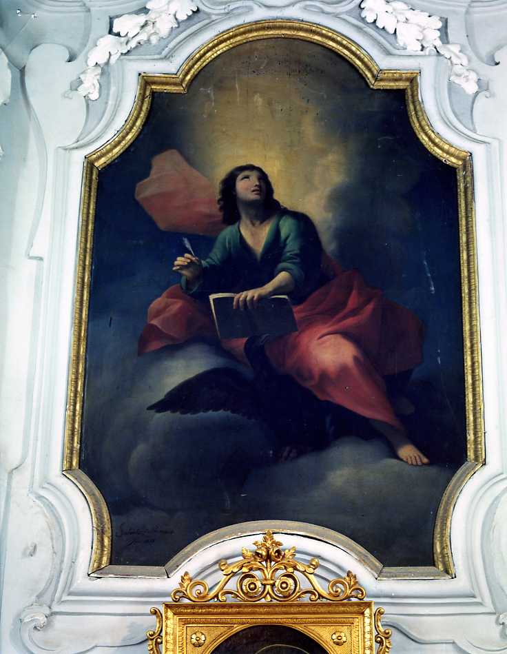 San Giovanni Evangelista (dipinto) di Romano Salvatore (sec. XIX)