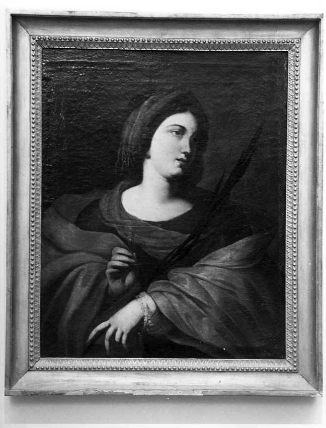 Santa Lucia (dipinto) di Stanzione Massimo (maniera) (secondo quarto sec. XVII)