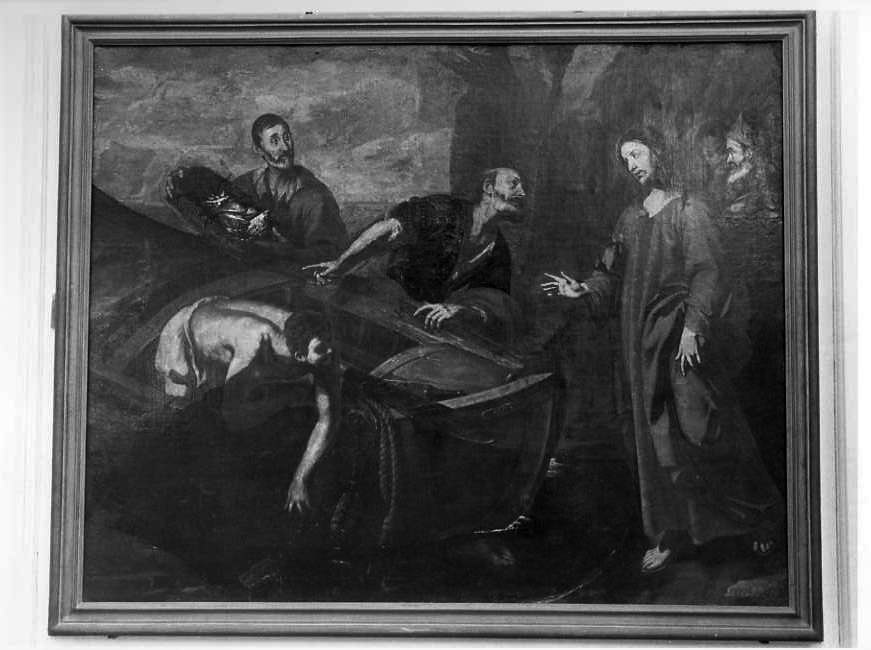 Pesca miracolosa (dipinto) di Marullo Giuseppe (attribuito) (sec. XVII)