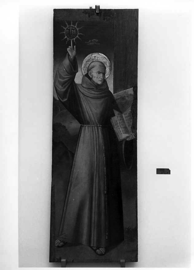 San Bernardino da Siena (dipinto) - ambito campano (sec. XVI)