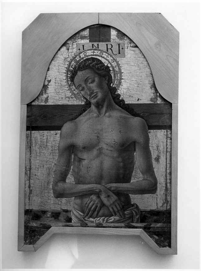 Ecce Homo (dipinto) di Vivarini Bartolomeo (attribuito) (seconda metà sec. XV)