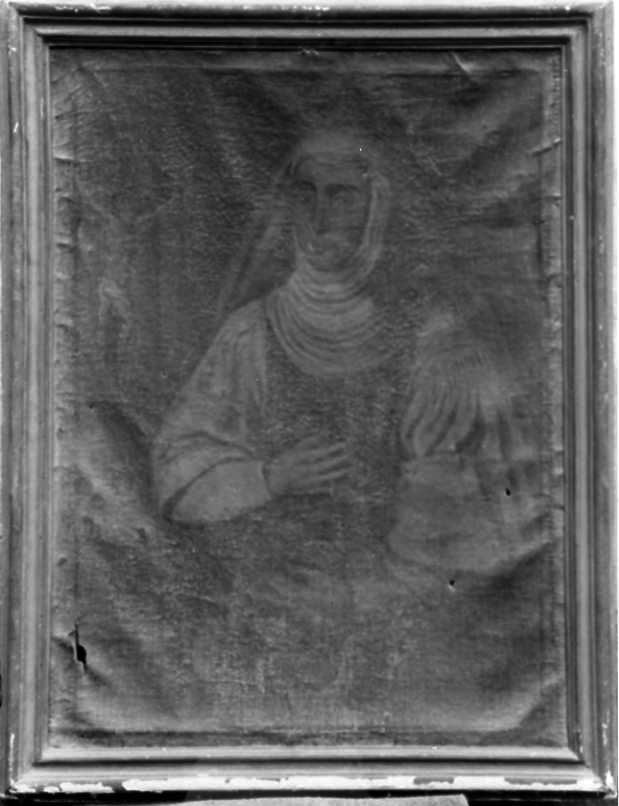 ritratto di suora (dipinto) - ambito campano (sec. XIX)