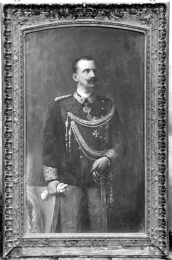 ritratto di Vittorio Emanuele III (dipinto) di Gaidano Paolo (attribuito) (inizio sec. XX)