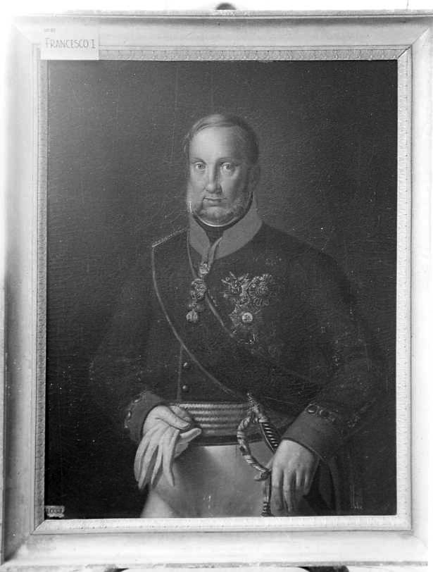 ritratto di Francesco II di Borbone (dipinto) - ambito campano (prima metà sec. XIX)