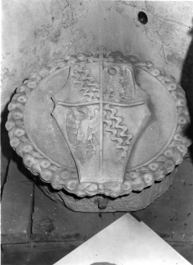 stemma (rilievo) - bottega campana (seconda metà sec. XV)