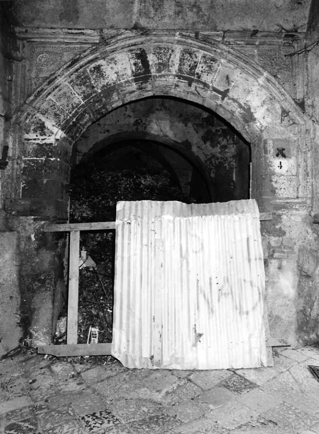 archivolto di portale - bottega campana (primo quarto sec. XVII)