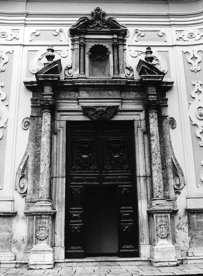 mostra di portale - bottega campana (sec. XVII)