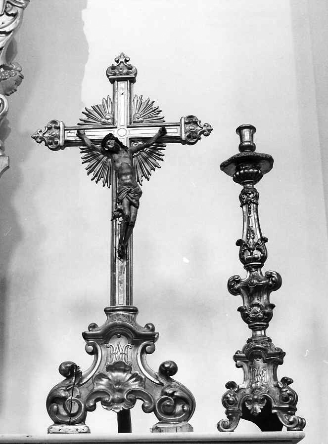 servizio d'altare - bottega campana (sec. XVII)