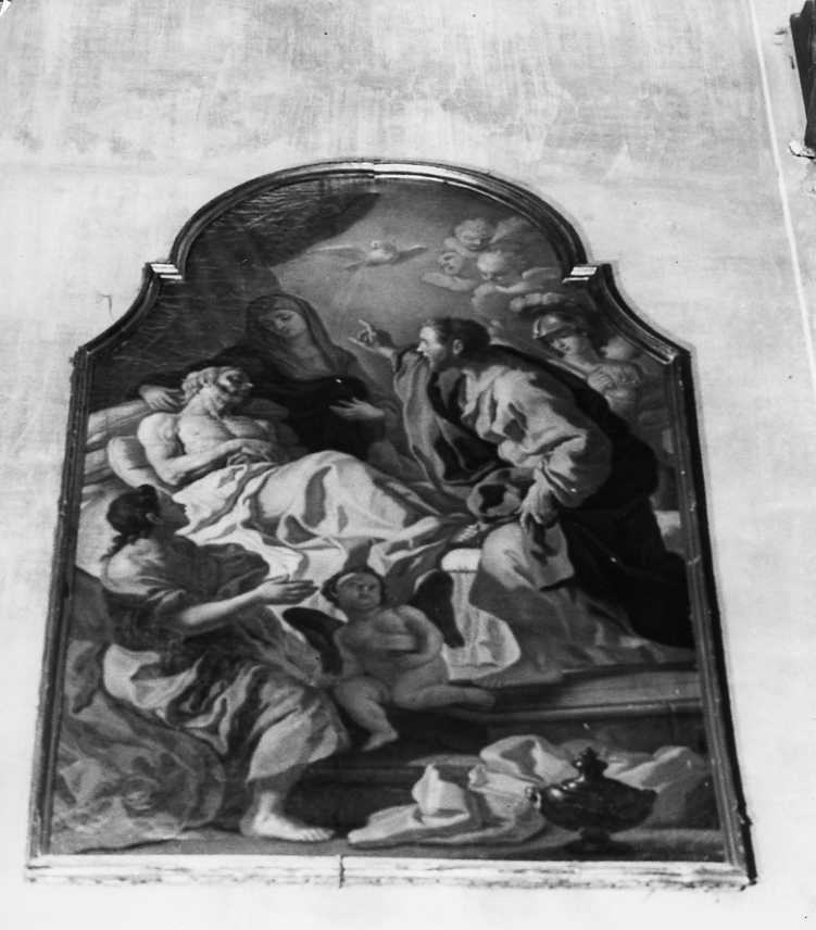 morte di San Giuseppe (dipinto) - ambito napoletano (seconda metà sec. XVIII)