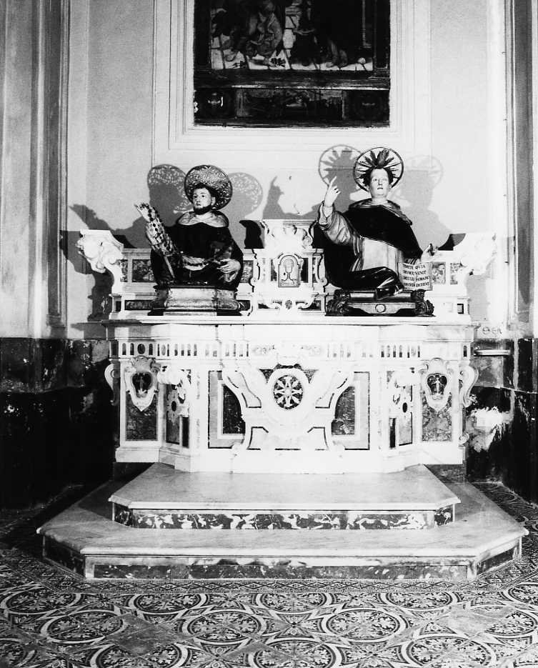 altare - bottega campana (seconda metà sec. XVIII)