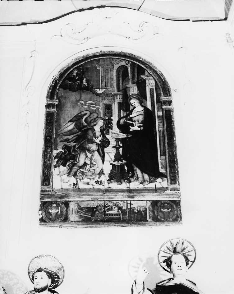 Annunciazione (dipinto) - ambito napoletano (fine/inizio secc. XV/ XVI)
