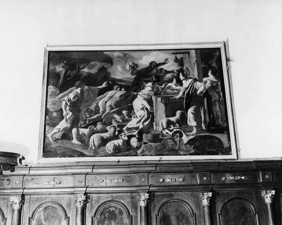 scena biblica (dipinto) - ambito napoletano (seconda metà sec. XIX)