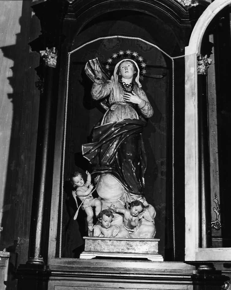Madonna Immacolata (statua) - bottega napoletana (seconda metà sec. XVIII)