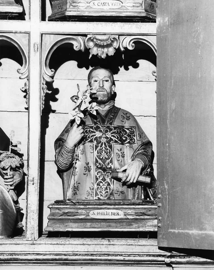 San Filippo Neri (scultura) - bottega napoletana (seconda metà sec. XVIII)