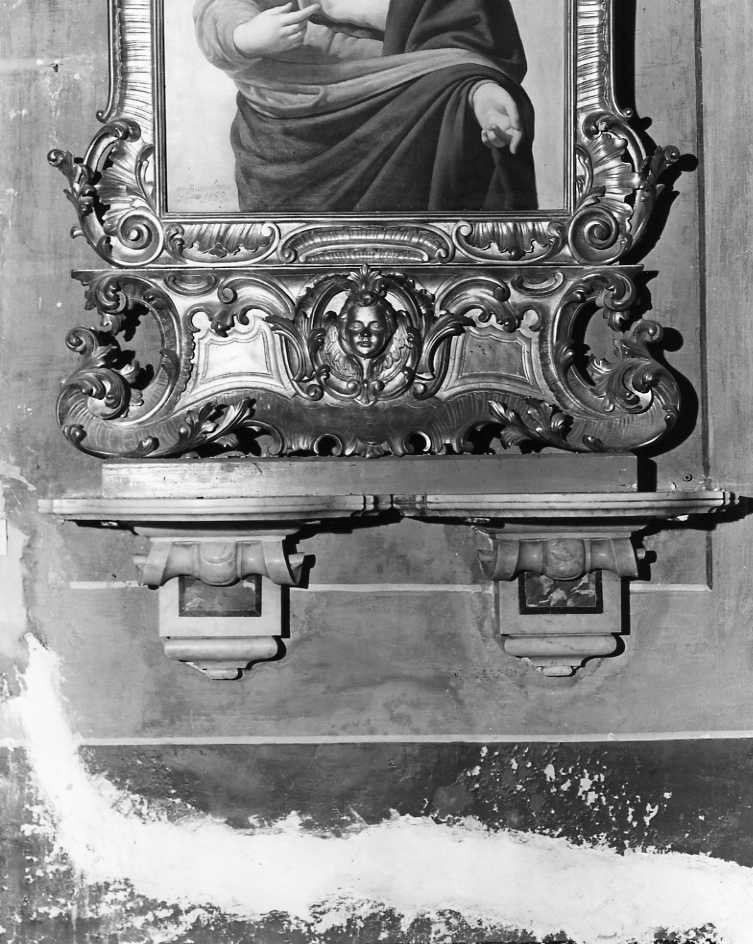 mensola, serie - bottega campana (seconda metà sec. XVIII)