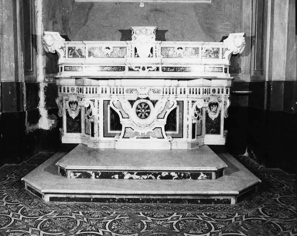 altare - bottega campana (seconda metà sec. XVIII)