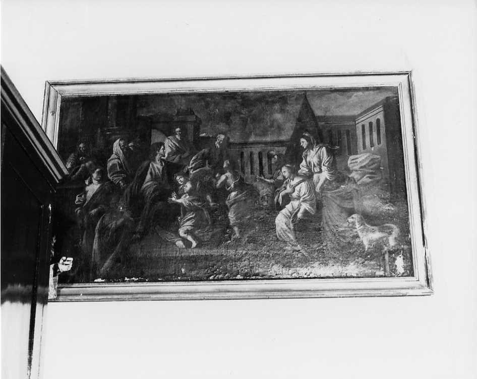 scena biblica (dipinto) - ambito napoletano (seconda metà sec. XIX)