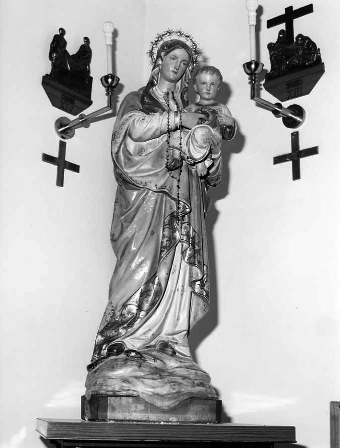 Madonna con Bambino (statua) - bottega campana (sec. XX)