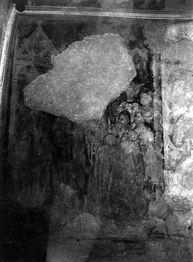 adorazione dei Re Magi (dipinto) - ambito campano (inizio sec. XV)