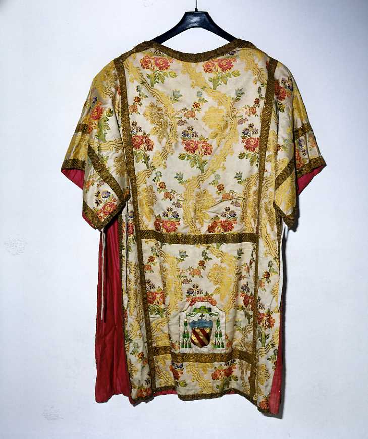 motivi decorativi floreali (tunicella) - manifattura campana (fine/inizio secc. XIX/ XX)