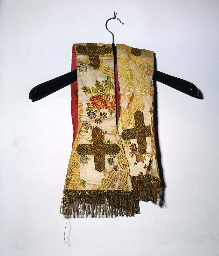 motivi decorativi floreali (manipolo, serie) - manifattura campana (fine/inizio secc. XIX/ XX)