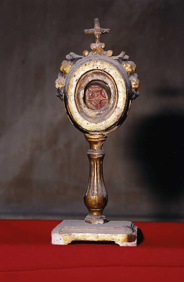 reliquiario-ostensorio - bottega campana (sec. XVII)