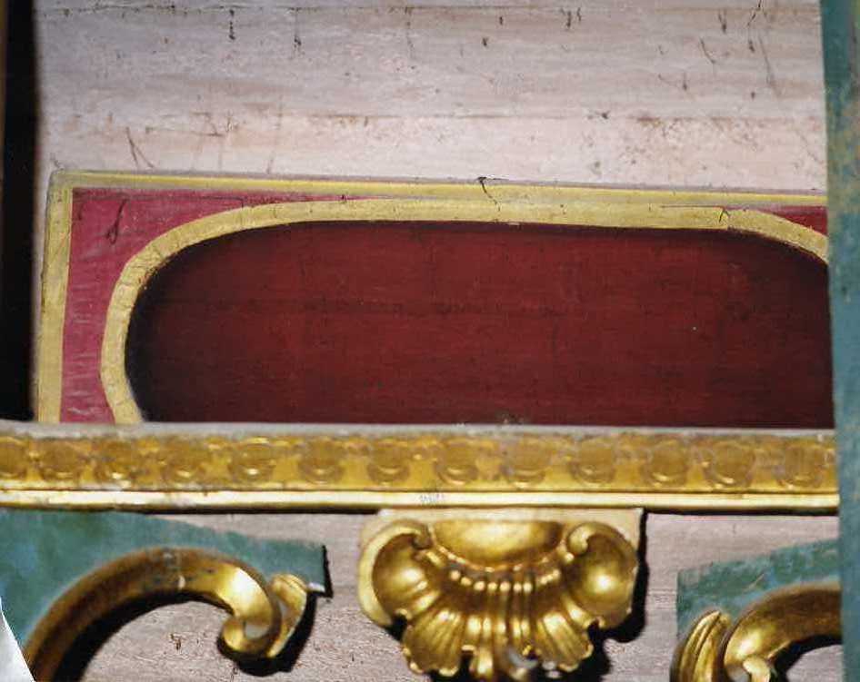 reliquiario a teca - a urna - bottega campana (sec. XIX)