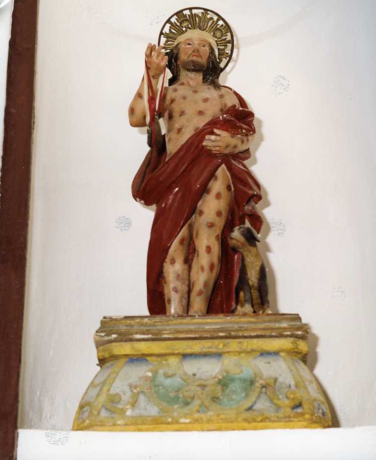 San Lazzaro (statua) - bottega campana (sec. XIX)