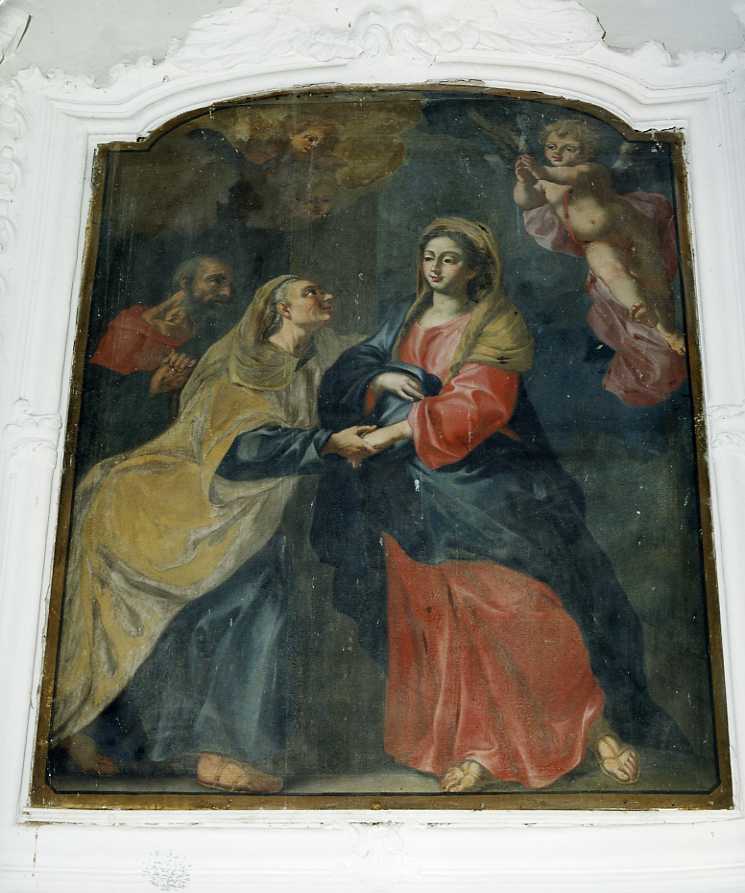 visitazione (dipinto) - ambito napoletano (sec. XVIII)