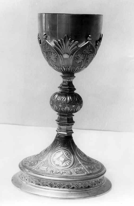 calice - bottega campana (prima metà sec. XIX)