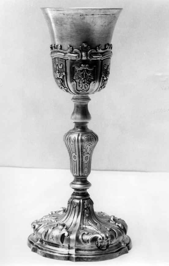 calice - bottega campana (metà sec. XVIII)