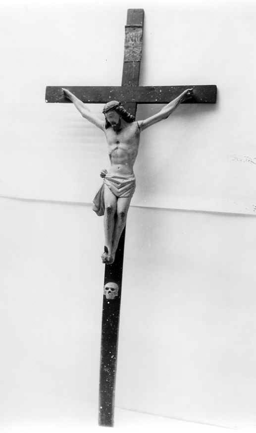 Cristo crocifisso (crocifisso) - bottega campana (metà sec. XVIII)