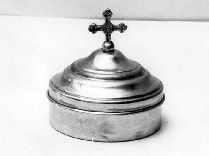 pisside da viatico - bottega campana (prima metà sec. XX)