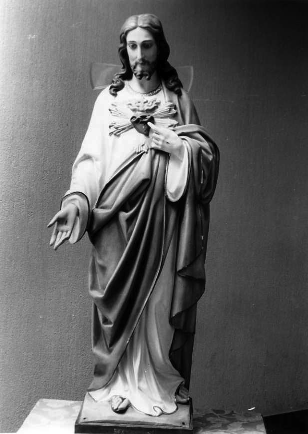 Cristo (statua) - bottega campana (prima metà sec. XX)