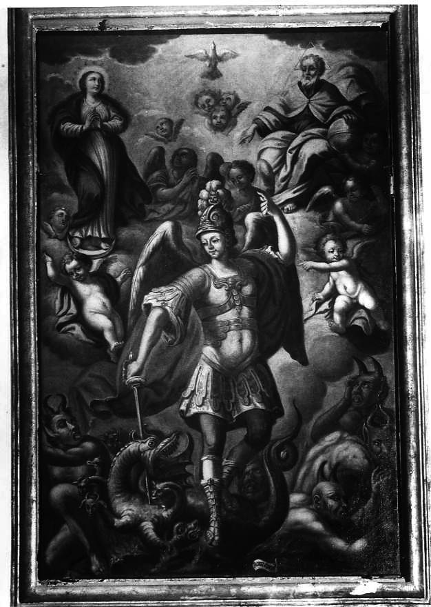 San Michele Arcangelo (dipinto) di Frascadore Decio (sec. XVIII)