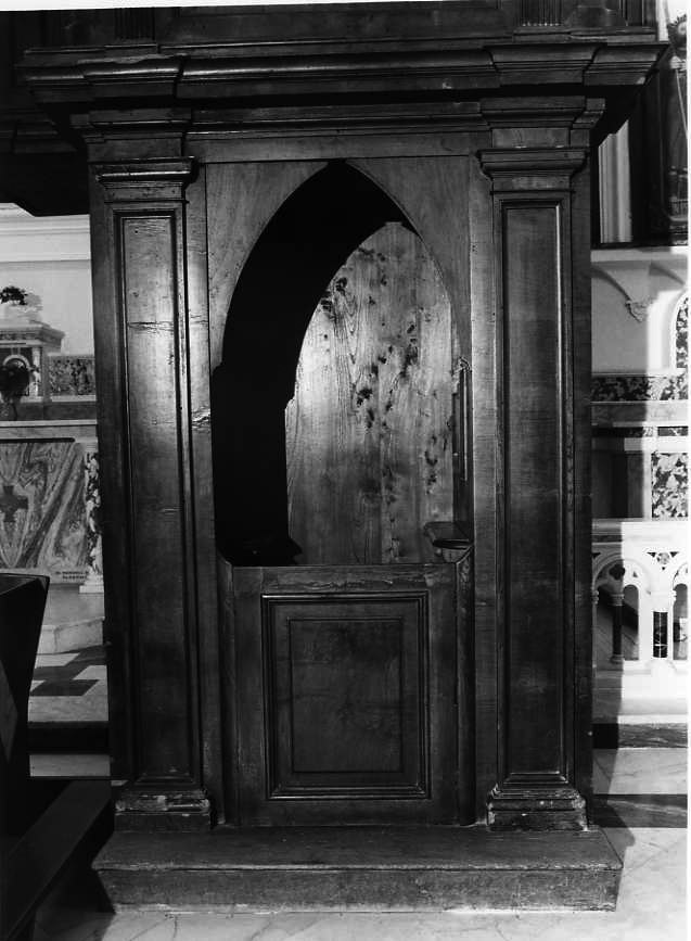 confessionale - bottega campana (inizio sec. XX)