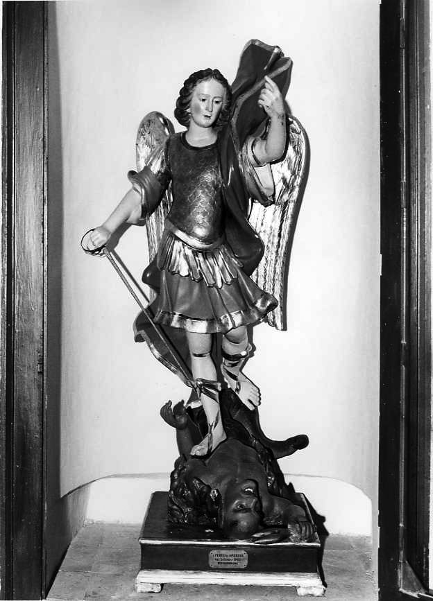 San Michele Arcangelo (statua) - bottega campana (sec. XVIII)