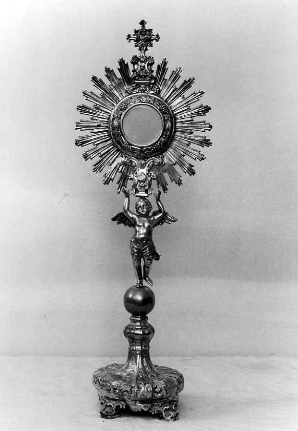 ostensorio - bottega campana (sec. XIX)