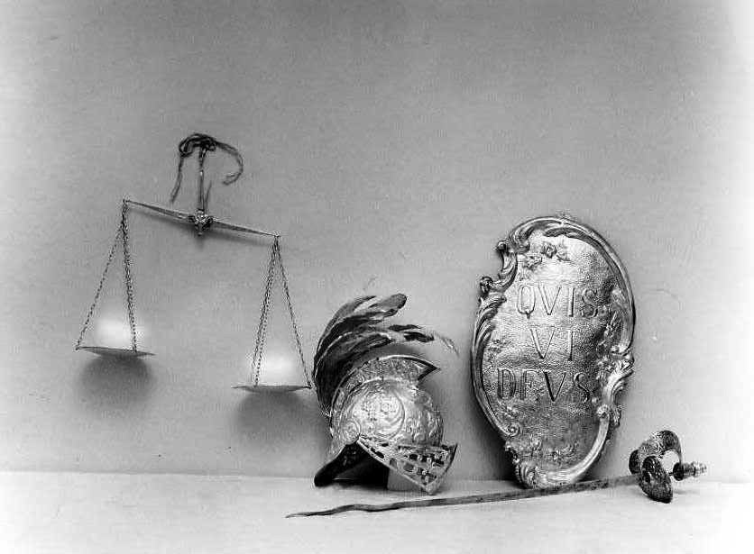 addobbo di statua, insieme - bottega campana (inizio sec. XX)