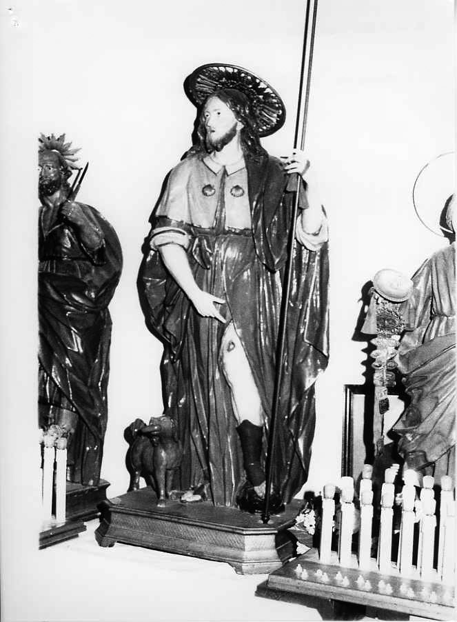 San Rocco (statua) - bottega campana (sec. XVIII)