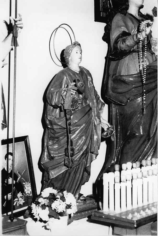 Santa Lucia (statua) - bottega campana (sec. XIX)