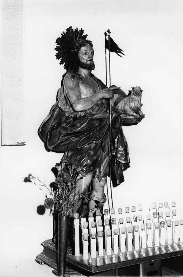 San Giovanni Battista (statua) - bottega campana (sec. XIX)