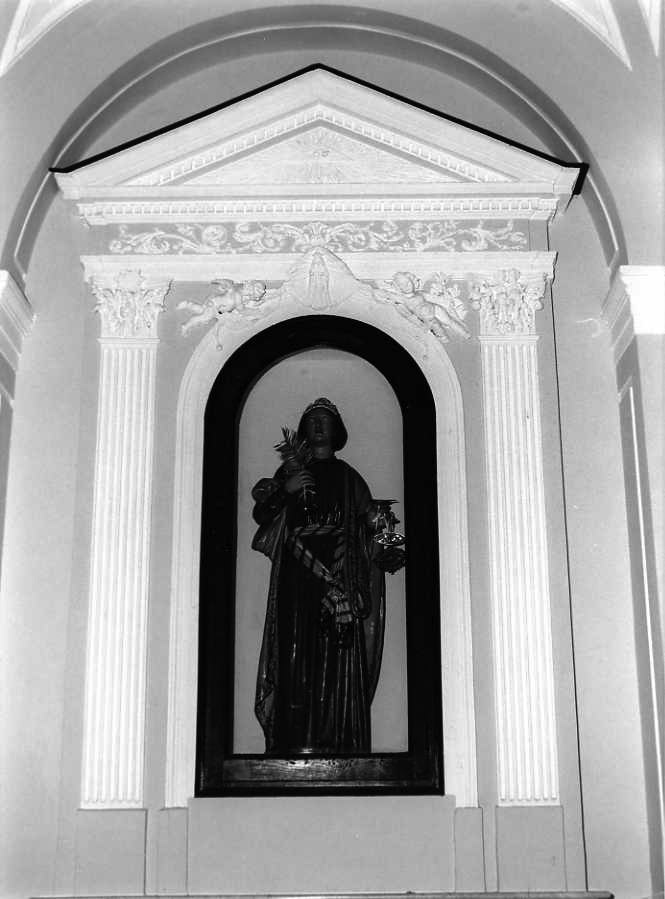 mostra di nicchia - bottega campana (sec. XIX)